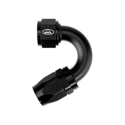 AN12 150 Degree Rubber Hose Fitting for Braided AN Rubber Lines