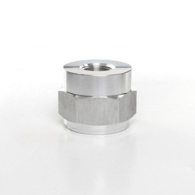 HEL Aluminium 1/8" NPT Female Weld On Sensor Boss Fitting